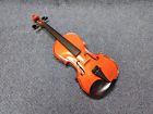 P120vn44 0020000000215 Purfling New Auditorium Violin With Case Bow And Rosin