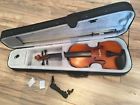 01201601862 Mendini Cecelio New By Cecilio Ebony Fitted Mv Violin Package