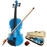 018745371484 Unbranded New Acoustic Violin Case Bow Rosin Dark