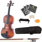 023132054 Muzikpro Solid Wood Antique Violin With Hard Case 847848013003