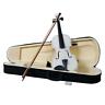 056639278617 Unbranded Fiddle With Case Bow Rosin Natural Acoustic