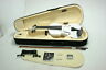1-2mv-white Mendini By Cecilio Solid Wood Violin Hard Case 847848011184