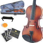 10mv300 10 Satin Solidwood Rest Shoulder 1 10mv3 Violin Mendini Antique Size Strings