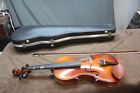 163h Hans Joseph Hauer Size Violin With Bow Alfred Freistat Hard