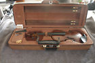 1775 Johann Adam Martin Neukirchen Violin Grafted Scroll Repairs No Reserve