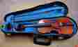 2286 Bucharest Vintage 1 8 Violin No 4ke Friestat Case Glasser Bow