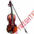 28vil005-250 Yescom Full Size 4 Handmade Stradivari 1721 Copy German Style Violin Fiddle Case Bow 640671041133