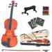 2cvn-100 Cecilio 2 Case 1 Solidwood Shoulderrest Violin Size
