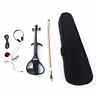 305401823051 Unbranded String Basswood Electric Violin Case Rosin Head