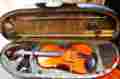 30kf Knilling Dvorak 4 Czech Violin Outfit Flamed Maple Back