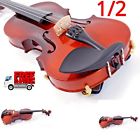 38009 Acoustic Violin Fiddle With Case Bow Basswood Rosin 745528538009