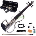 Dsg-1305 4 Bow Rosin Sound Bright Violin Electric Basswood Case