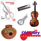 Ogfd14-1 4 Glory Pack-1 Scale Fiddle Jaw Deluxe Harp Harmonica Chart