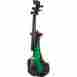 Ev4-blk-grn 4-string Bridge Aquila Series Electric Violin Black-green 846940021428