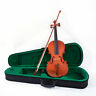 42402082 Unbranded Hot Glarry Acoustic Matt Violin Case Bow Rosin Strings