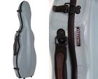 4334266103 Tonareli Music Supply Special Edition Violin Fiberglass Case Blue Graphite