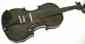 4violin Black Case 4 Bow Transparent Fiddle Helmke Rosin