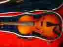 60102 Hans Garrett 3 4 Violin Model 22263 Wood Bow Made In Europe