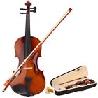 612691631533 Full Size Violin Fiddle Kit Set With Hard
