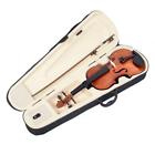 63052 Wood Acoustic Violin Full Size Case Bow High 804029963052