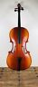 63962 Vintage Meisel Cello Made In Romania For Parts Or Repair