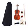 708390652013 Unbranded Full Size Natural Acoustic Violin Fiddle With