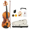 880606671763 Unbranded Glarry Maple Wood Acoustic Violin Fiddle Case