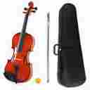 Vlp13-12 889811385649 Aileen 1 2 Size All Solid Handcrafted Student Violin Starter Kits Red Brown Lacquer Fi