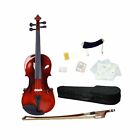 900123473364 Zimtown Acoustic Student Solid Violin Fiddle Starter Kit