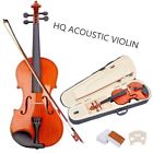 9145323321874 Generic Full Size Natural Acoustic Violin Fiddle Case