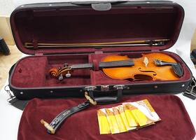 A.r. Seidel Mittenwald Obb Reiser Box 1997 Bobelock V31e4 A.r. Violin Copy Of Antonius Stradivarius 23 Inch W Case D111