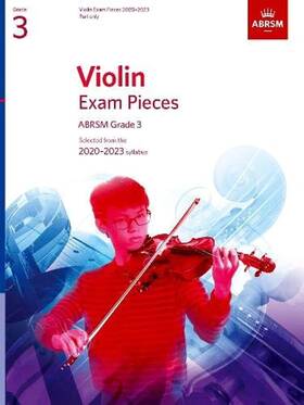 Abrsm Abrsmvlng3-2023p Violin Exam Pieces 2020-2023 Grade 3 Part Selected From The