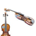 Afvs-44 Violin Skins Patriotic Not Included 656857117127