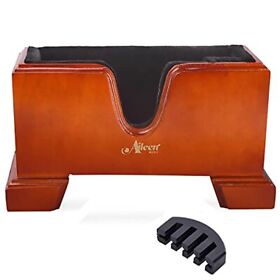 Stv02-rb Aileen 4/4 Full Size Wooden Violin Box Wood Stand With Bow Holder Inclu