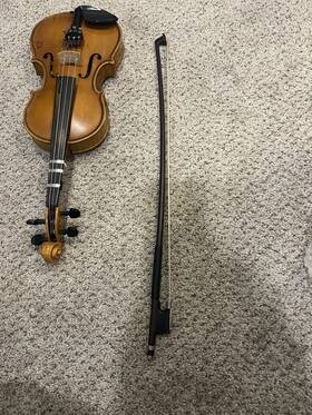 Albert Nebel Vl601wc Violin And Bow
