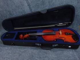 Ovn1112f Alex Spainhour 4/4 Violin Setup And Ready Made Germany Flamed New Case Bow