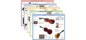 00-0670b Alfred Instrument Family Posters And Outline Sheets