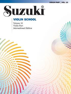 Alfred Music 00-0226 Suzuki Violin School Volume 10 Vol Part
