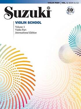 Alfred Vnsuzuvioli1rbc Suzuki Violin School International Edition Part Book And Cd Volume 1