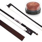 Am-lo1208 Carbon Fiber Violin Bow Full Size With Rosin