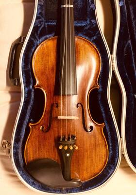 38729 Amati Amatis Fine Instruments 4/4 Grande Violin With Hard Case #38729 See Photos