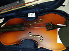 Atmi-vf44 Artall Full Size Handcrafted Acoustic Violin Starter Kit With Hard