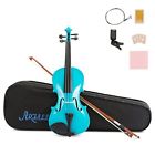 Atmi-vl44bl Artall Handmade Student Acoustic Violin Beginner Pack Glossy 6951390925180