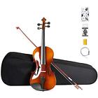 Atmivg44 Artall Beginner Kits Handmade Student Acoustic Violin Pack 6951390935233