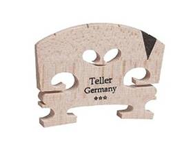 914244 Aubert High Quality Maple 4/4 Violin Bridge With Ebony V Shaped Insert