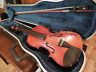 B731 Frank Tretter Violin With Hard Coffin Case Bow Chin Rest
