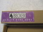 B75-53308 B75 Becker Quality Wood Bow Cherry New In The 736021533080