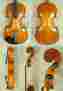 B8000 Stradivari Gliga European School Level 4 Genial 1 Violin With Case And Bow