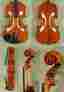 B8757 Stradivari Gliga Romanian Shiny 1 32 Child Size Intermediate Level Gems Violin