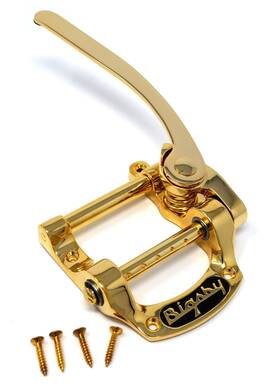Bigsby 885978317707 B5 Vibrato Tailpiece String-thru Gold